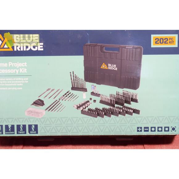 Blue Ridge Tools 202pc Home Project Accessory Kit - Picture 2 of 4